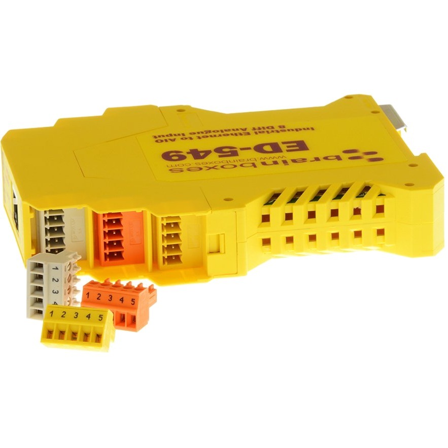 8 ANALOGUE INPUTS, INDEPENDENTLY CONFIGURABLE AS DIFFERENTIAL VOLTAGE INPUTS OR — top view