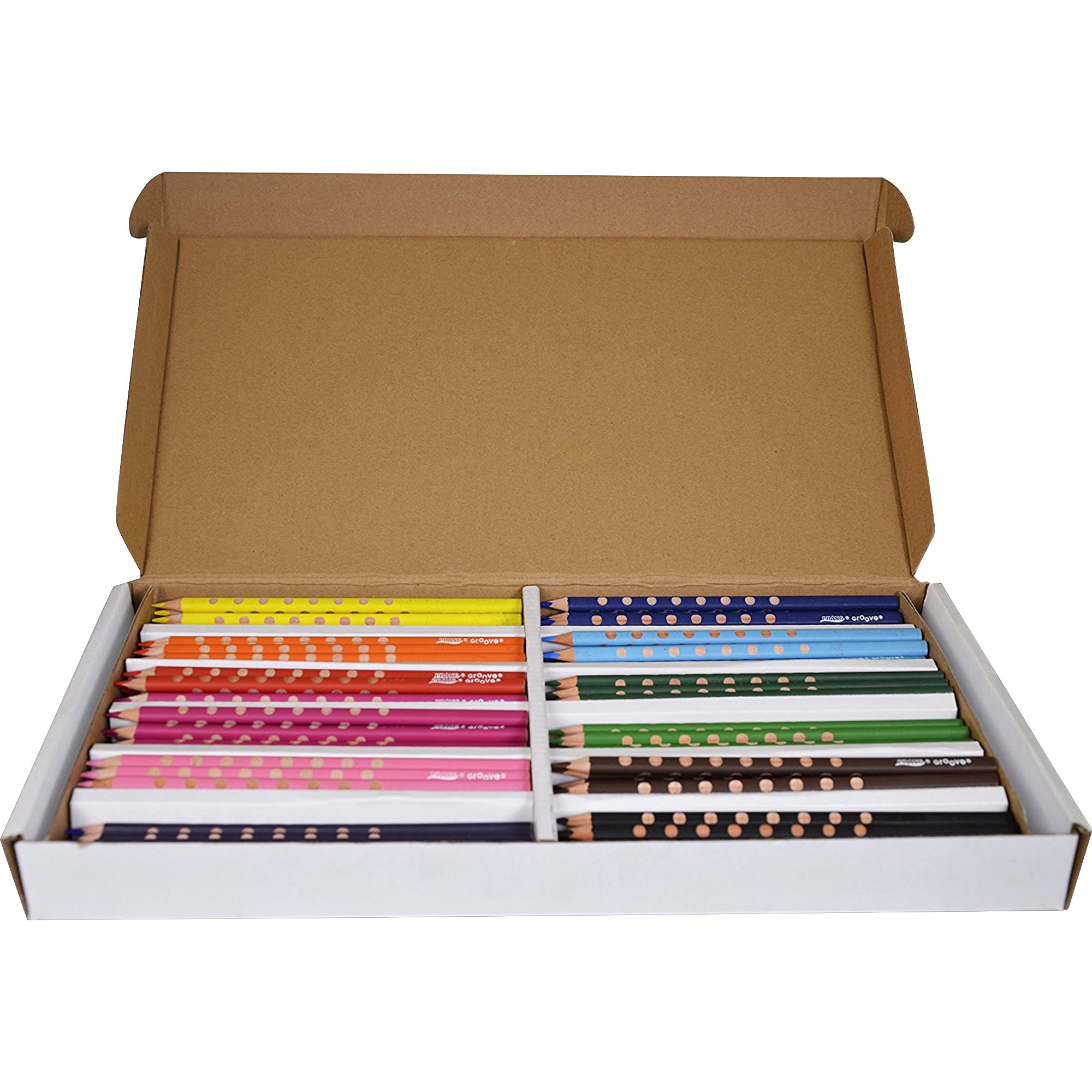 Prang Groove Colored Pencils DIX28144