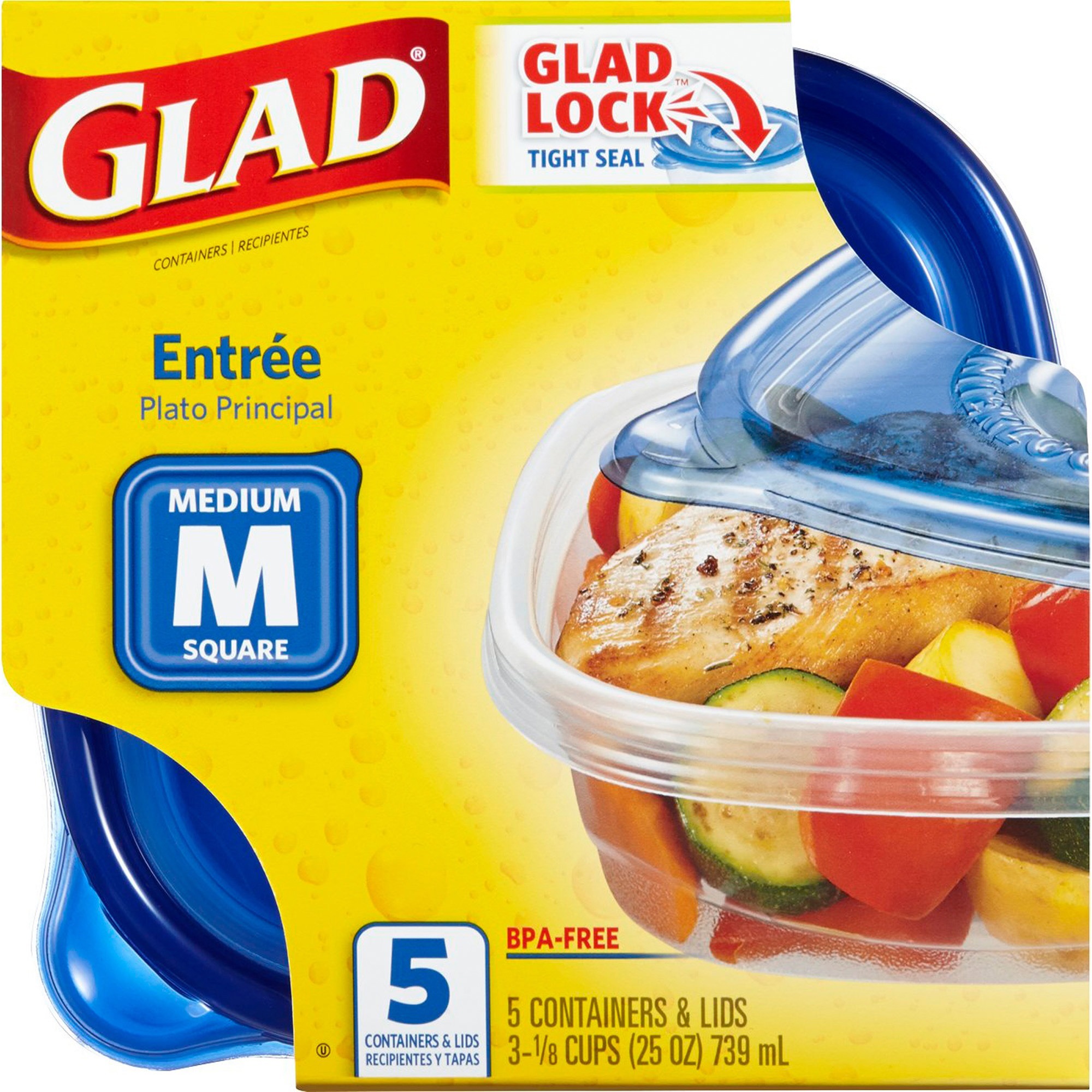 Glad Food Storage Containers CLO60795