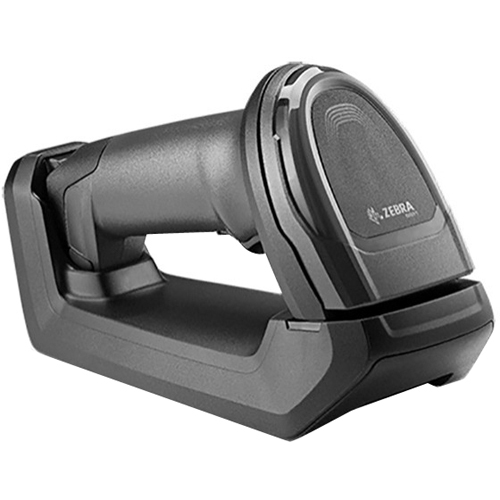 Zebra DS8178 cordless handheld area imager in Twilight Black for enterprise barcode and DL parsing workflows — top view