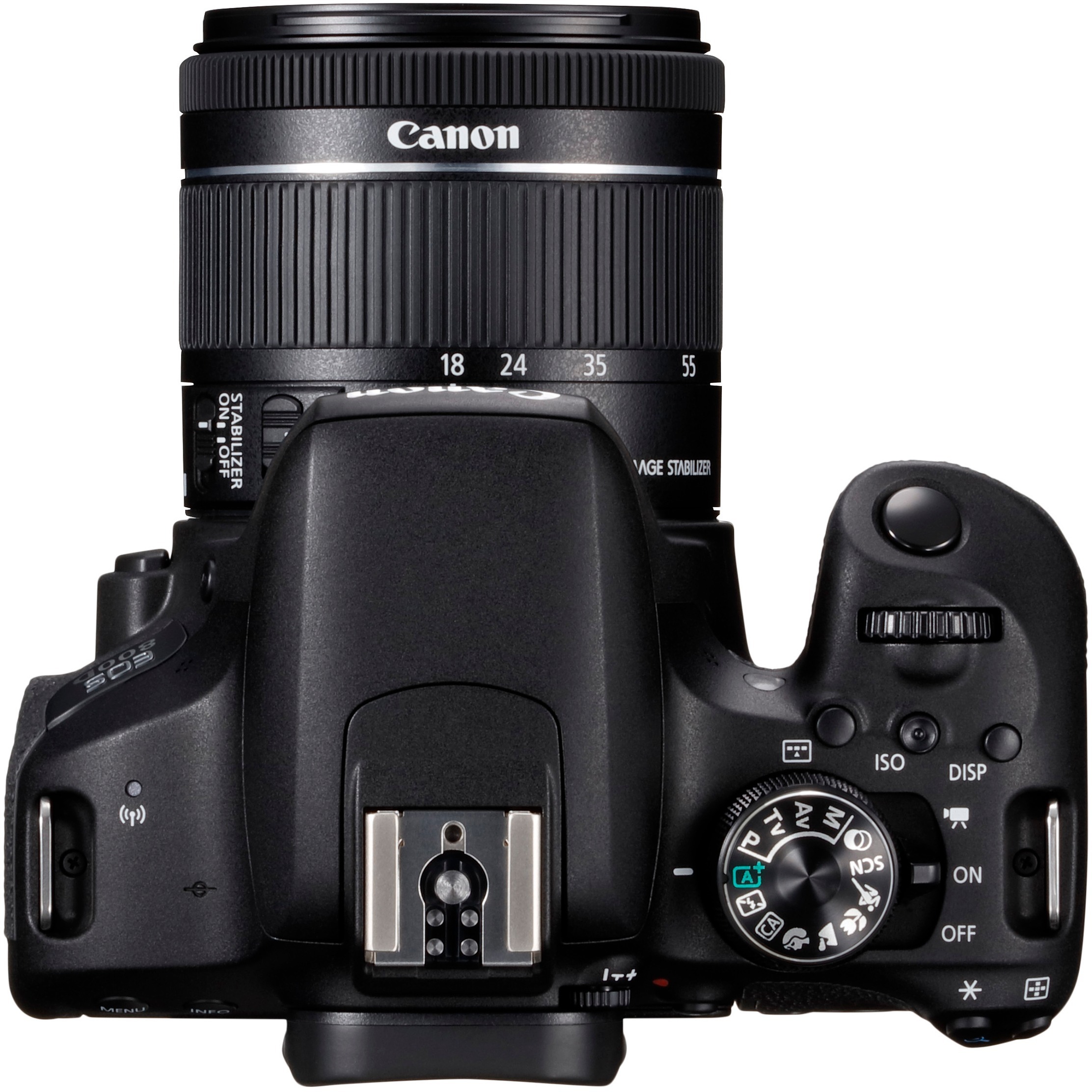 Canon EOS 800D-KIS Camera 18-55mm Lens Black NFC (800DKIS) | Ascent NZ