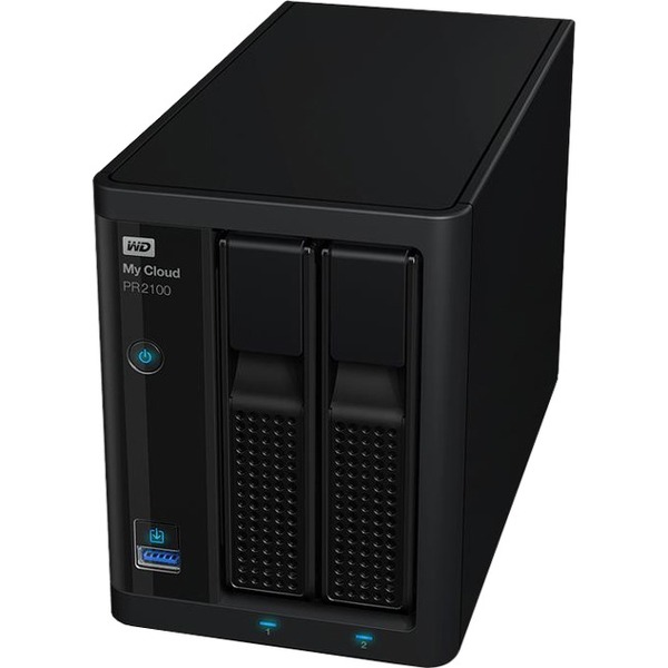 WD 20TB Network Attached Storage My Cloud Pro PR2100 20000 - Content Solution (WDBBCL0200JBK-NESN)