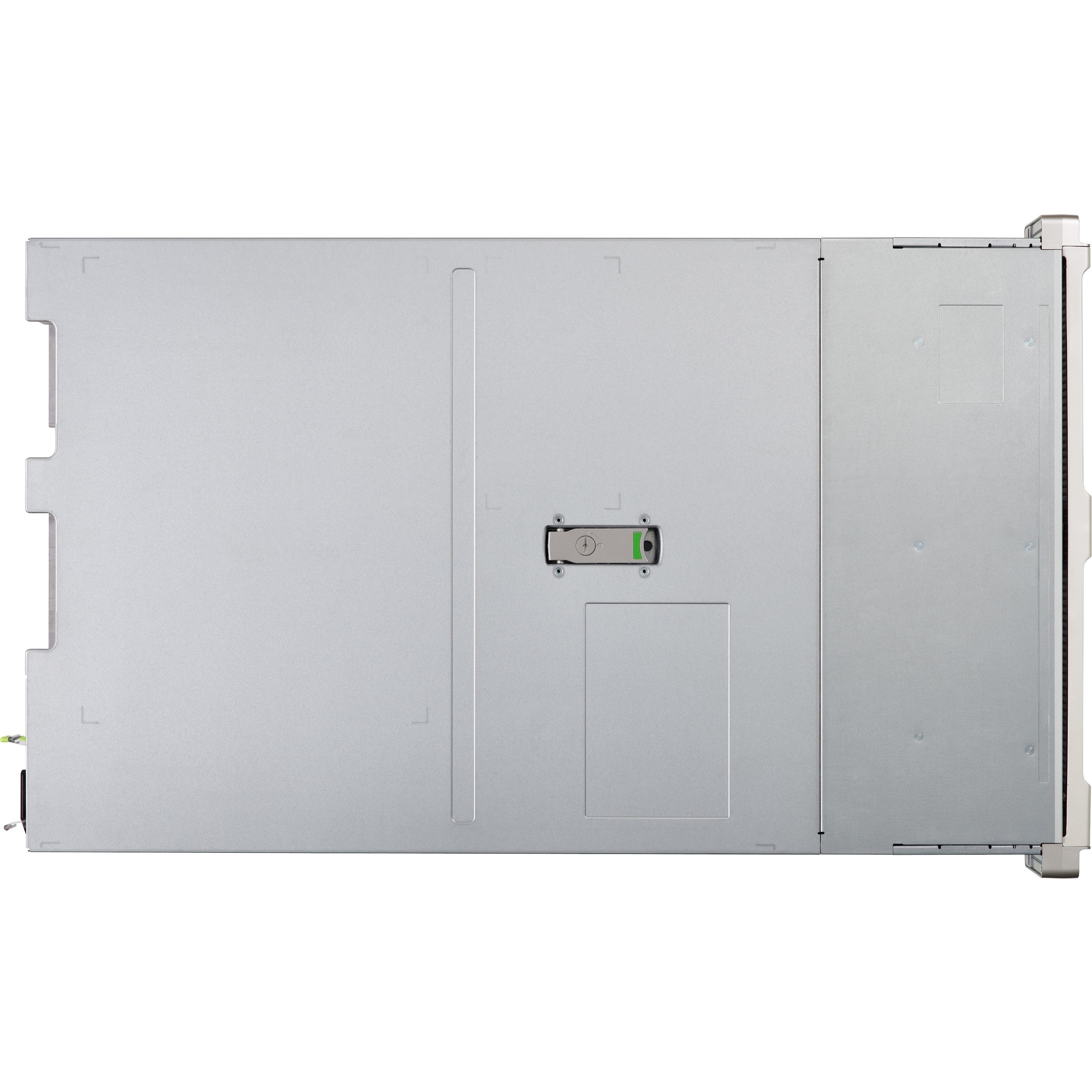 Cisco UCS C240 M5SX rack server with dual Intel Xeon 4114 processors and 32 GB memory — top view