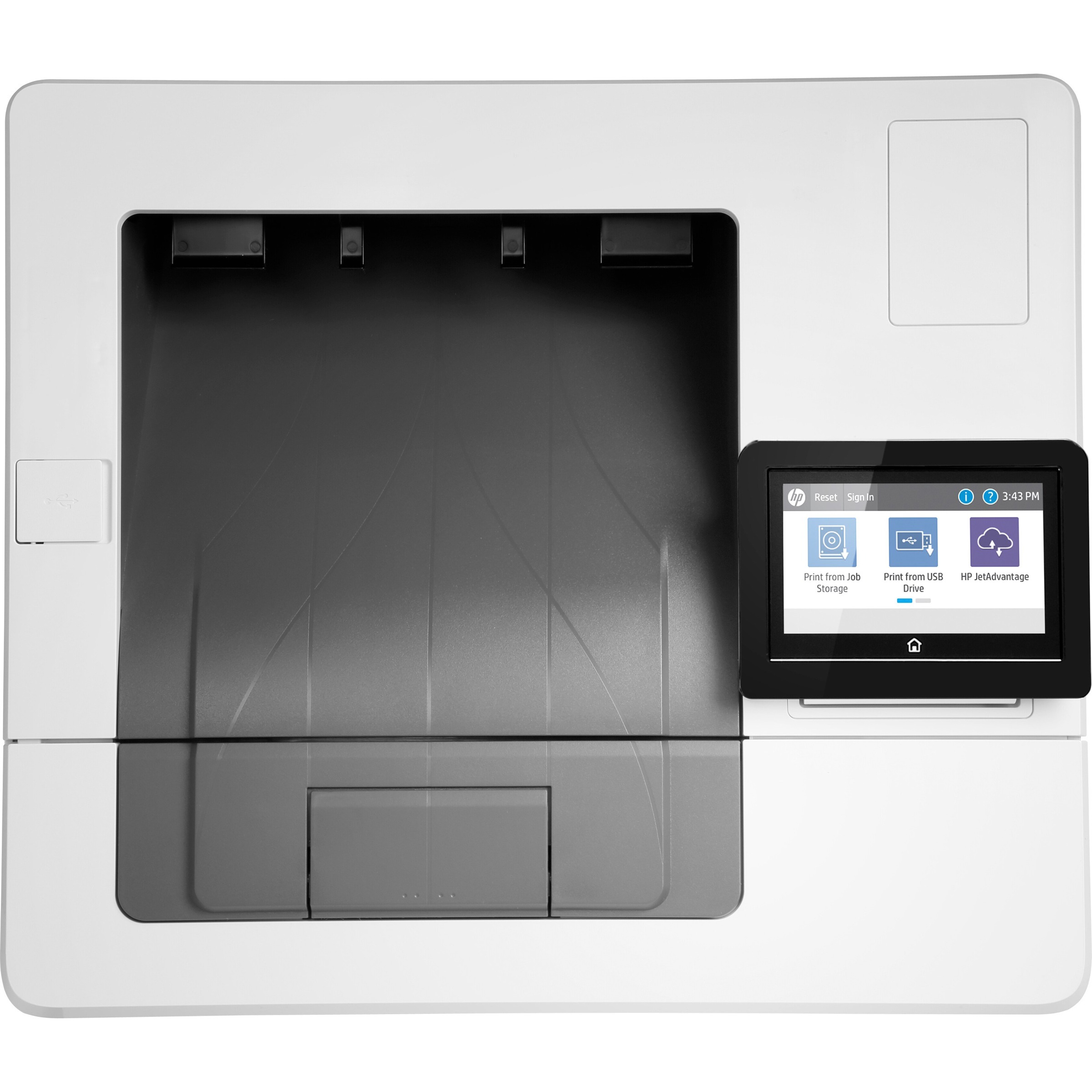 HP PRINTER MONO SF LASERJET ENTERPRISE M507DNG (TAA) — top view