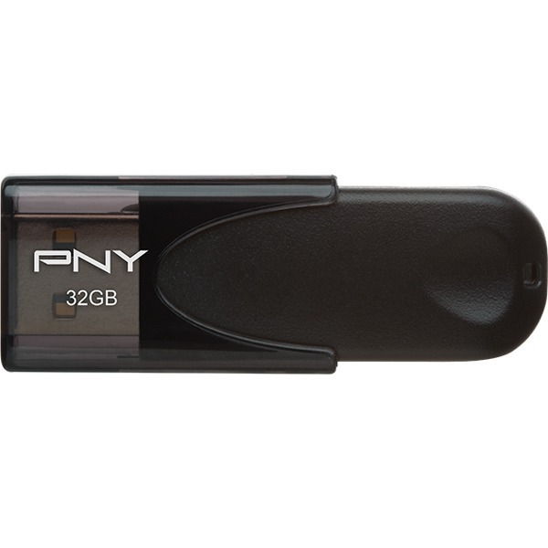 PNY 32GB Attache 4 USB 2.0 Black capless