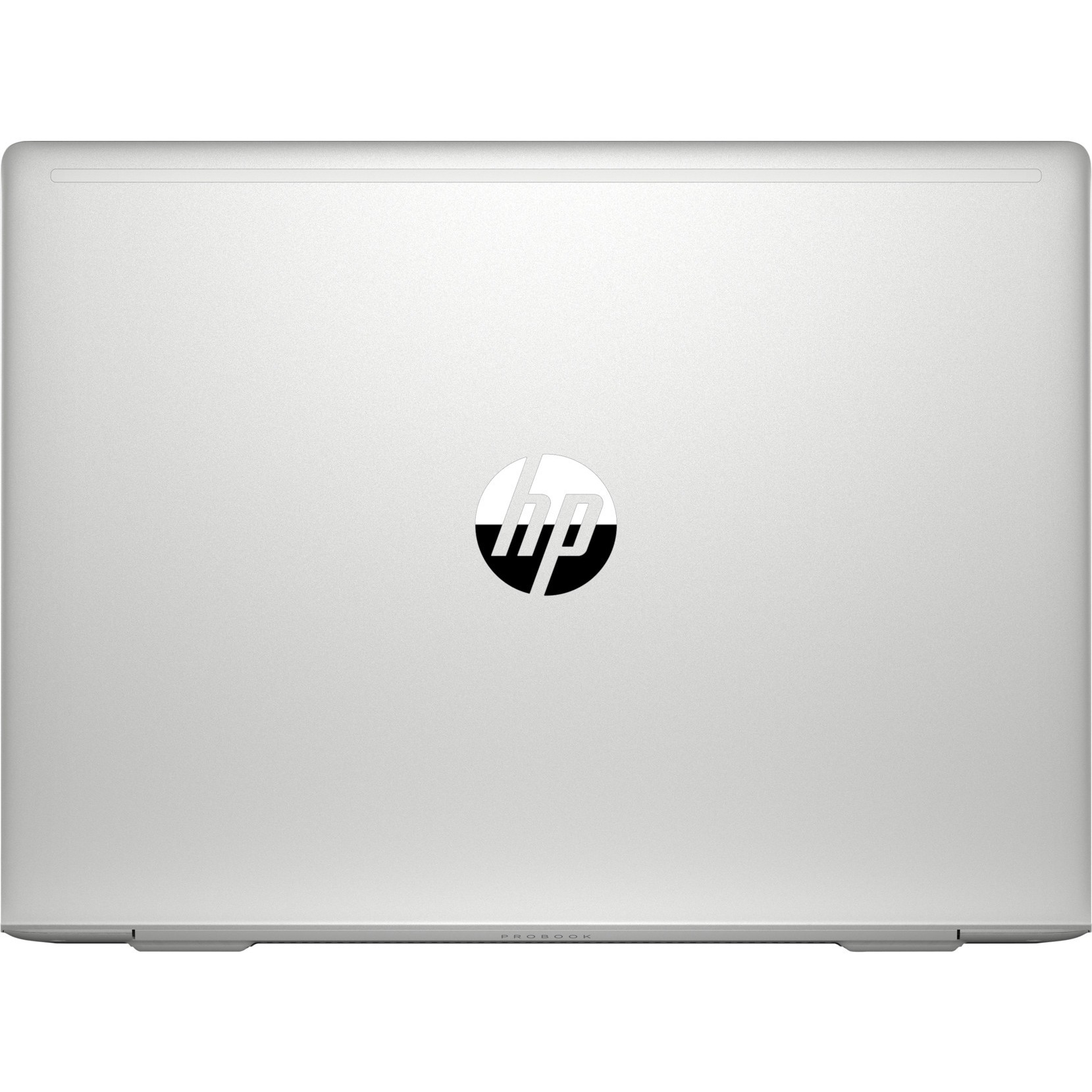 HP SmartBuy mt22 14-inch business notebook with Intel Celeron 5205U, 8 GB RAM, and 128 GB SSD — top view