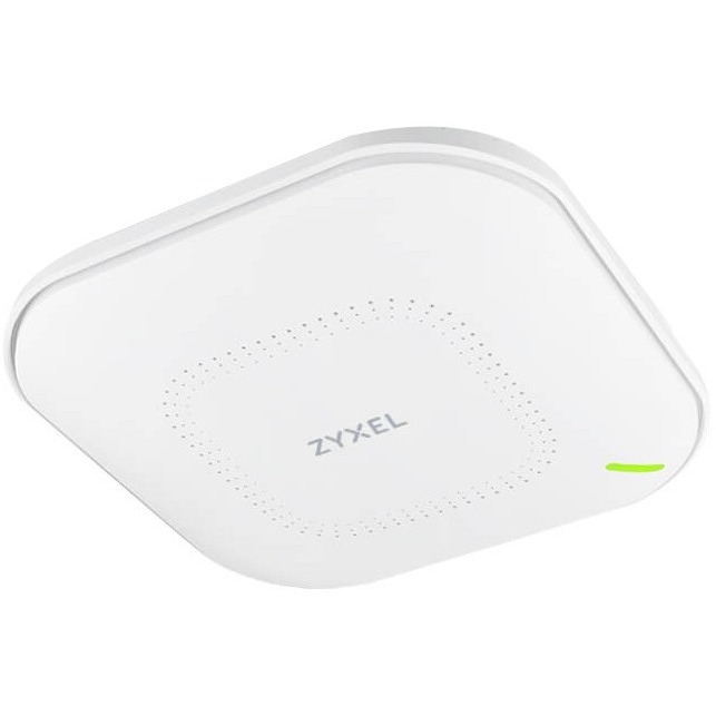 Zyxel NebulaFlex Pro WAX510D WiFi 6 indoor access point with dual-optimized antenna design — top view