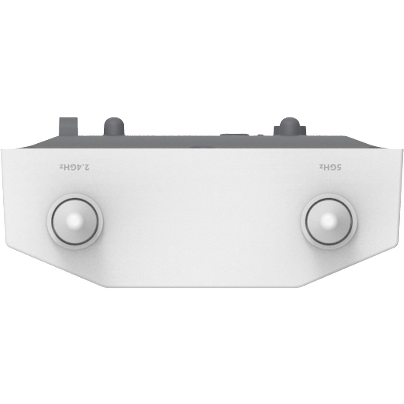 EnGenius ECW260 cloud managed outdoor Wi‑Fi 6 access point with IP67 protection — top view