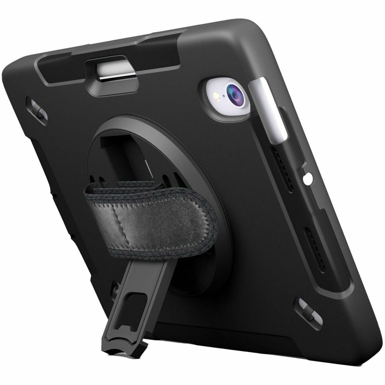 Black Extreme Shield case for iPad mini 6 (2021) by Max Cases — top view