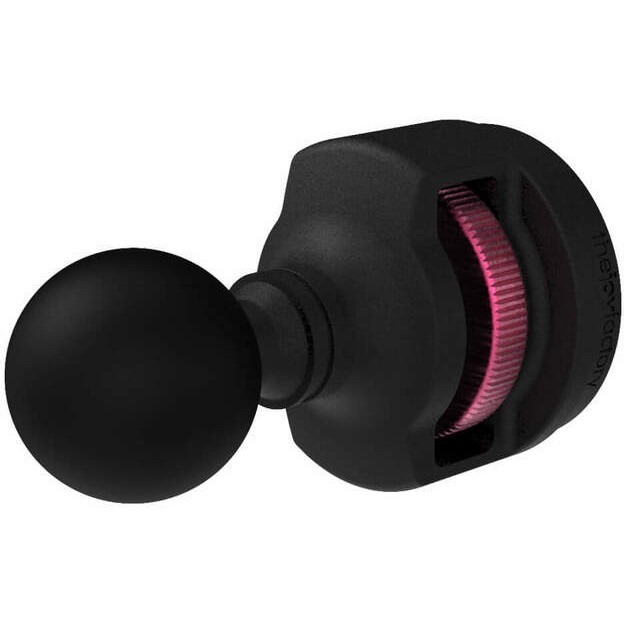 Joy Factory MAGCONNECT HD rubber coated 26 mm ball joint for secure mounting articulation — top view