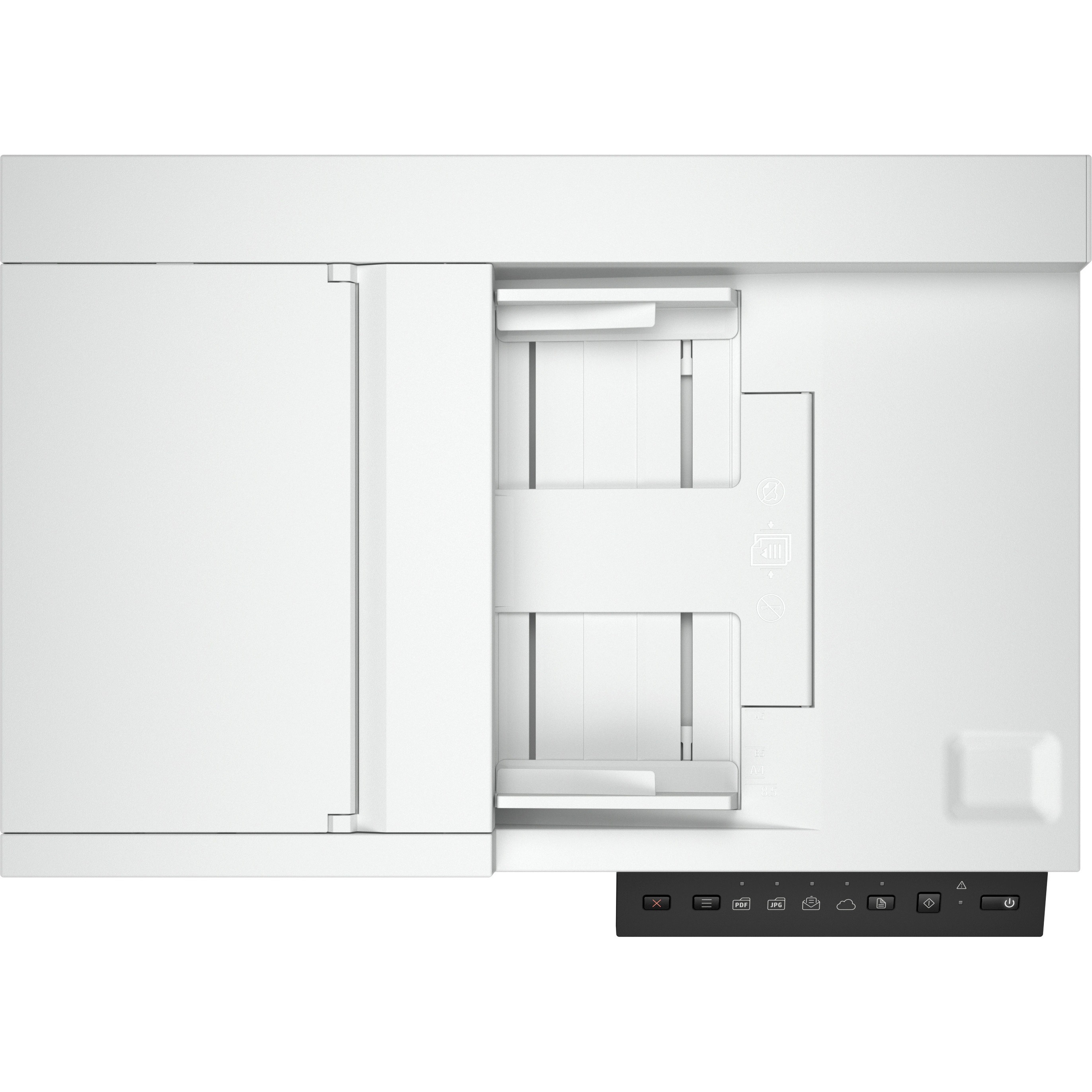 HP ScanJet Pro 3600 f1 flatbed scanner for office document capture — top view