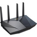 ASUS RT-AX5400 Wi-Fi 6 IEEE 802.11 a/b/g/n/ac/ax  Wireless Router - Dual Band - 2.40 GHz ISM Band - 5 GHz UNII Band - 4 x Antenna(4 x External) - 675 MB/s Wireless Speed - 4 x Network Port - 1 x Broadband Port - USB - VPN Supported