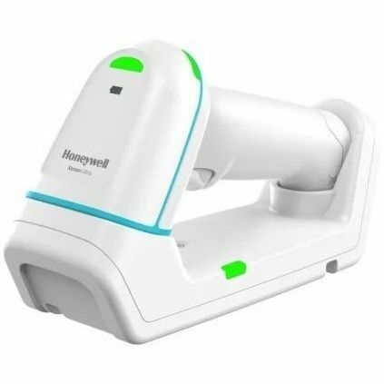 Honeywell 1962HC battery-free white handheld USB scanner kit with HD focus for healthcare workflows — top view
