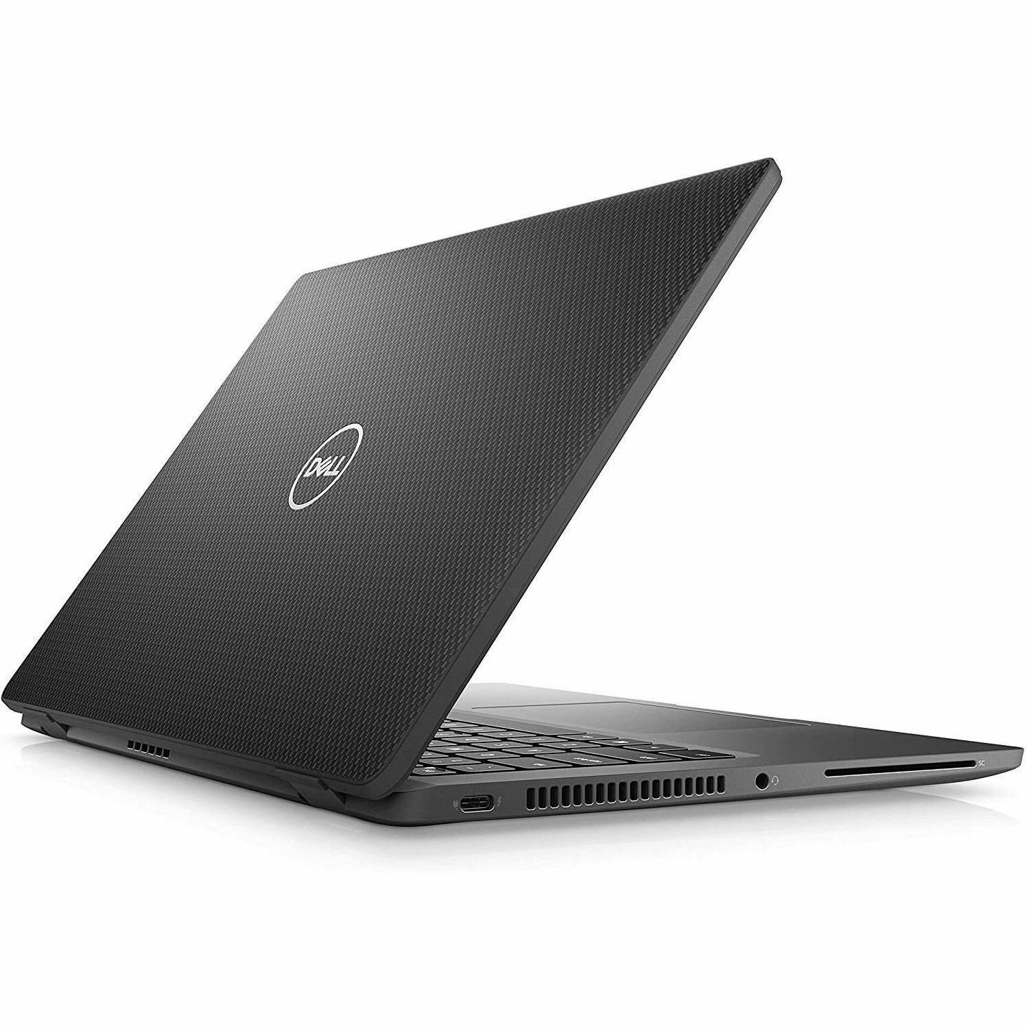 Refurbished Dell Latitude 7420 business laptop with 14-inch Full HD display — top view
