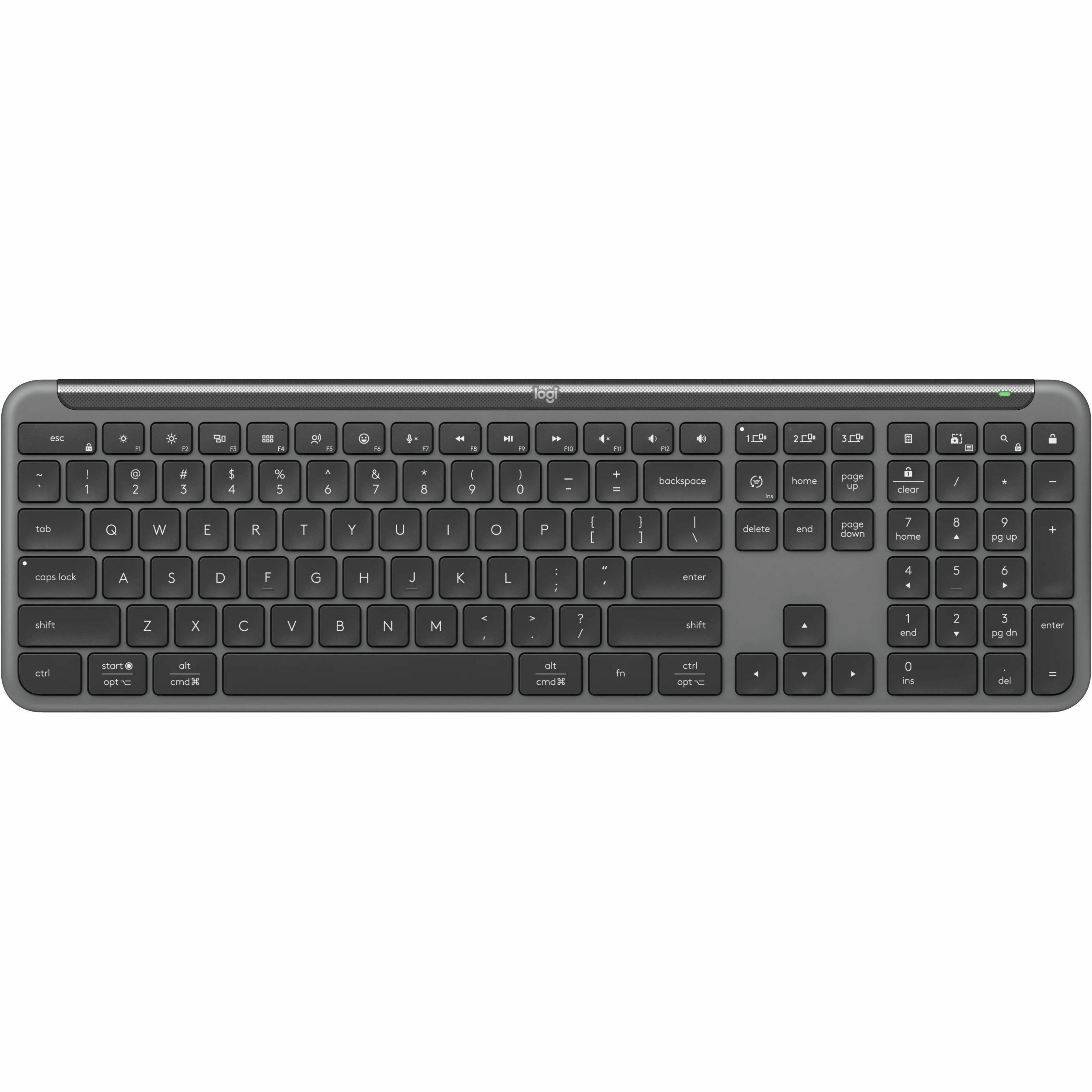 Logitech K950 Wireless Signature Slim Keyboard (Graphite)