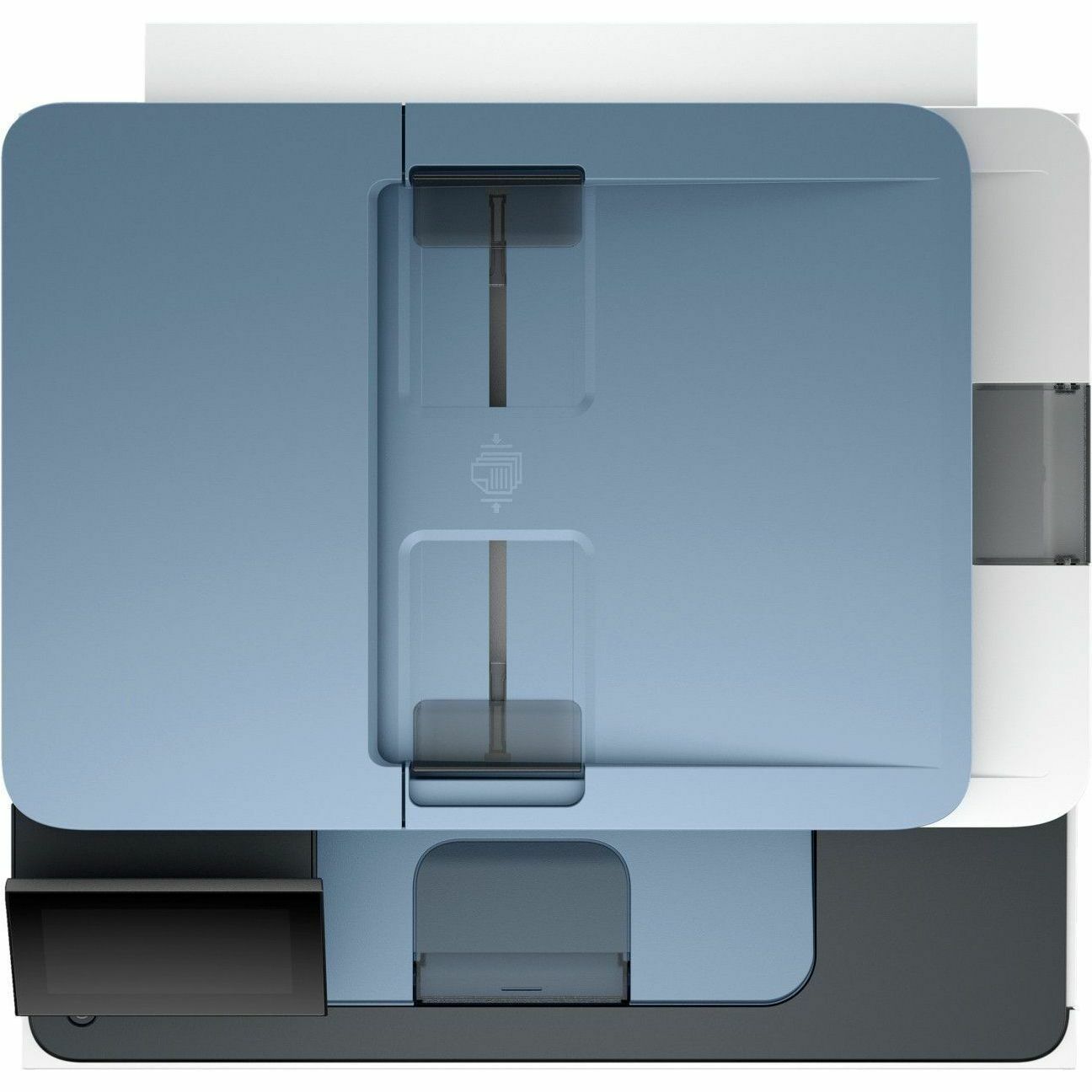 HP Color LaserJet Pro MFP 3301sdw color laser multifunction printer with wireless and duplex printing — top view