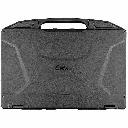 Getac S510 rugged laptop — top view