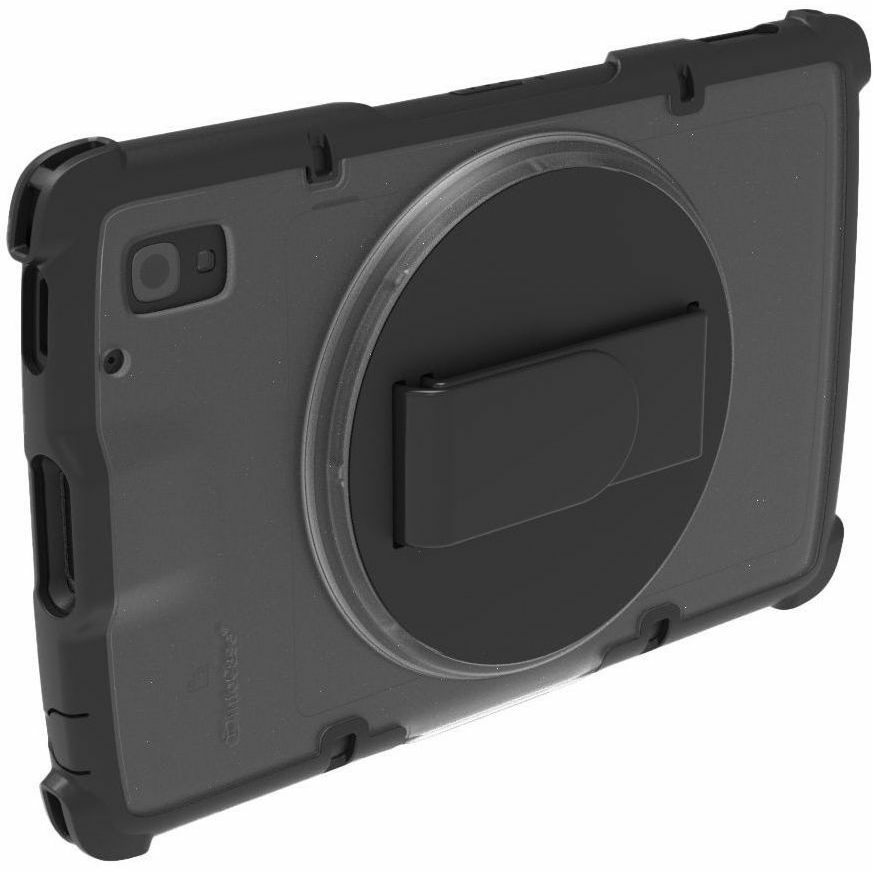 Rugged rotating hand strap for Zebra ET4X 8 in. tablet — top view