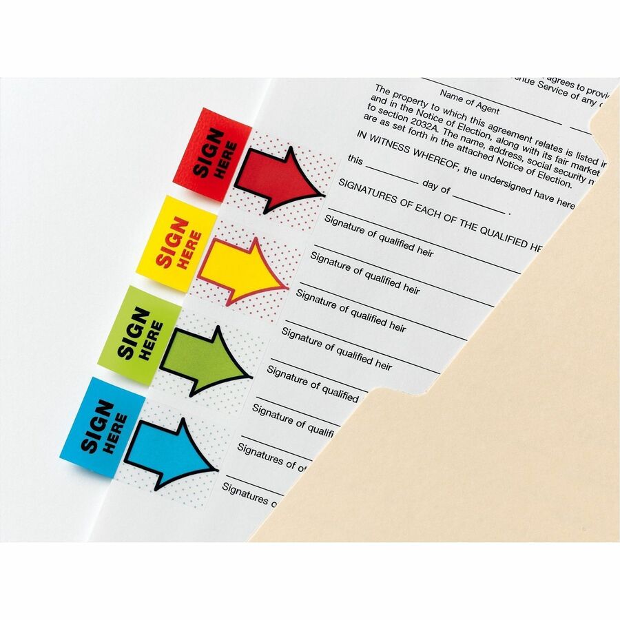 Post-it&reg; - Languettes avec message