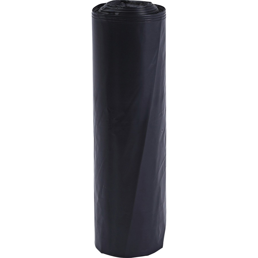 thumbnail interactive-video image 1 of Genuine Joe Maximum Strength Trash Bags - 30 Gallon Black Liners, 1.55 Mil Thick (50 Count) 1 of 6