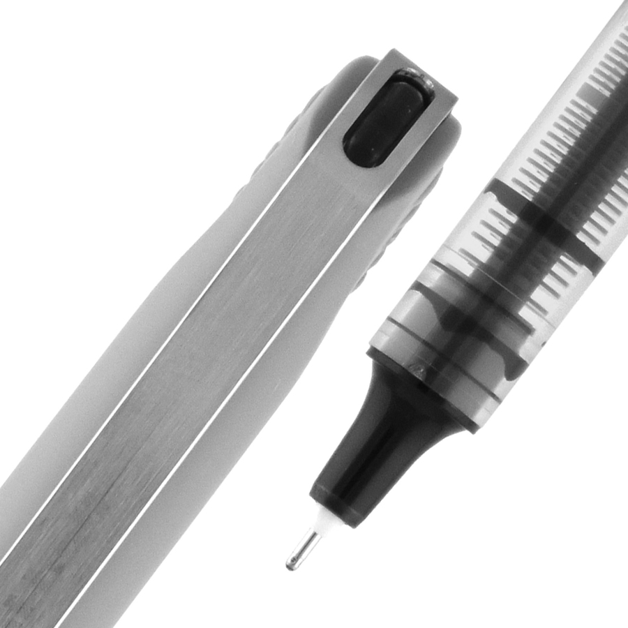 Straight Liquid Ballpoint Fine Point Roller Pen (0.5mm) Bullet Tip