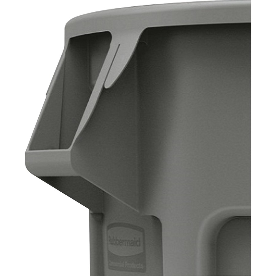 Rubbermaid® Brute® Roll Out Container - 95 Gallon, Gray