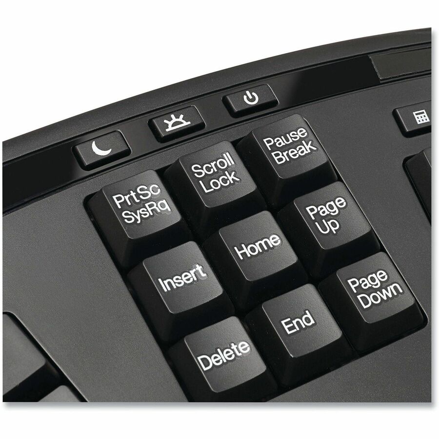 Clavier ergonomique sans fil et souris laser