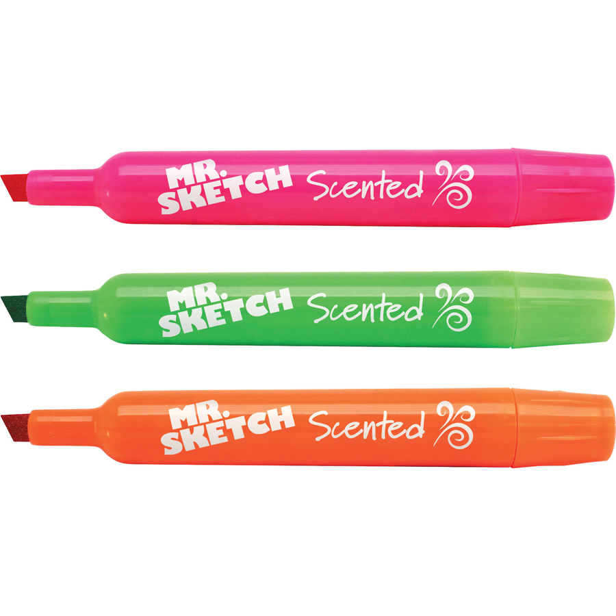 Sketch Scented Watercolor Markers Pack of 12 Brown Chisel Tip Mr 
