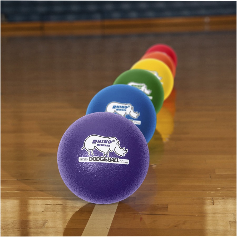 Champion Sports Low Bounce 7" Dodgeballs Set CSIRXD8SET