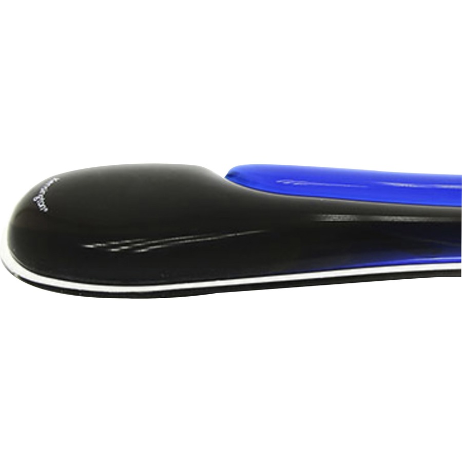 Kensington Duo Gel Wave Mouse Pad Wrist Rest Blue