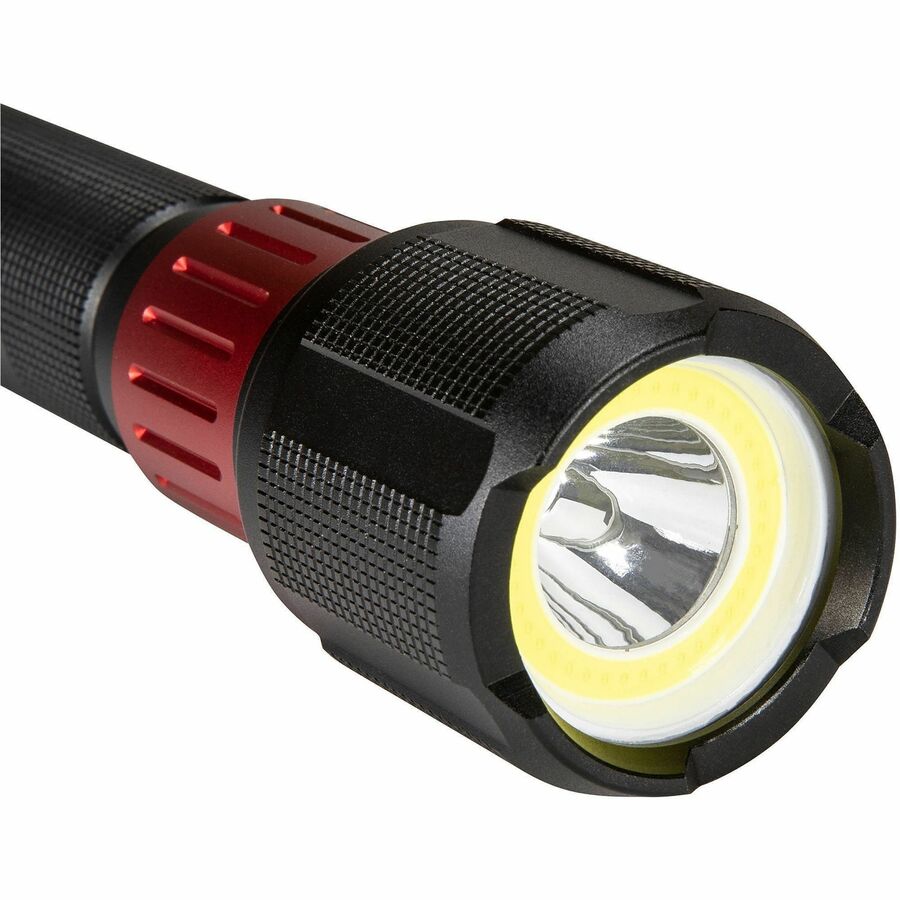 Image of Dorcy Ultra 1000 Lumen USB Rechargeable Flashlight With Powerbank - LED - 1000 lm Lumen - 1 - Lithium Ion (Li-Ion) - Battery Rechargeable - Battery - Anodized Aluminum - Water Resistant, Impact Resistant - Black