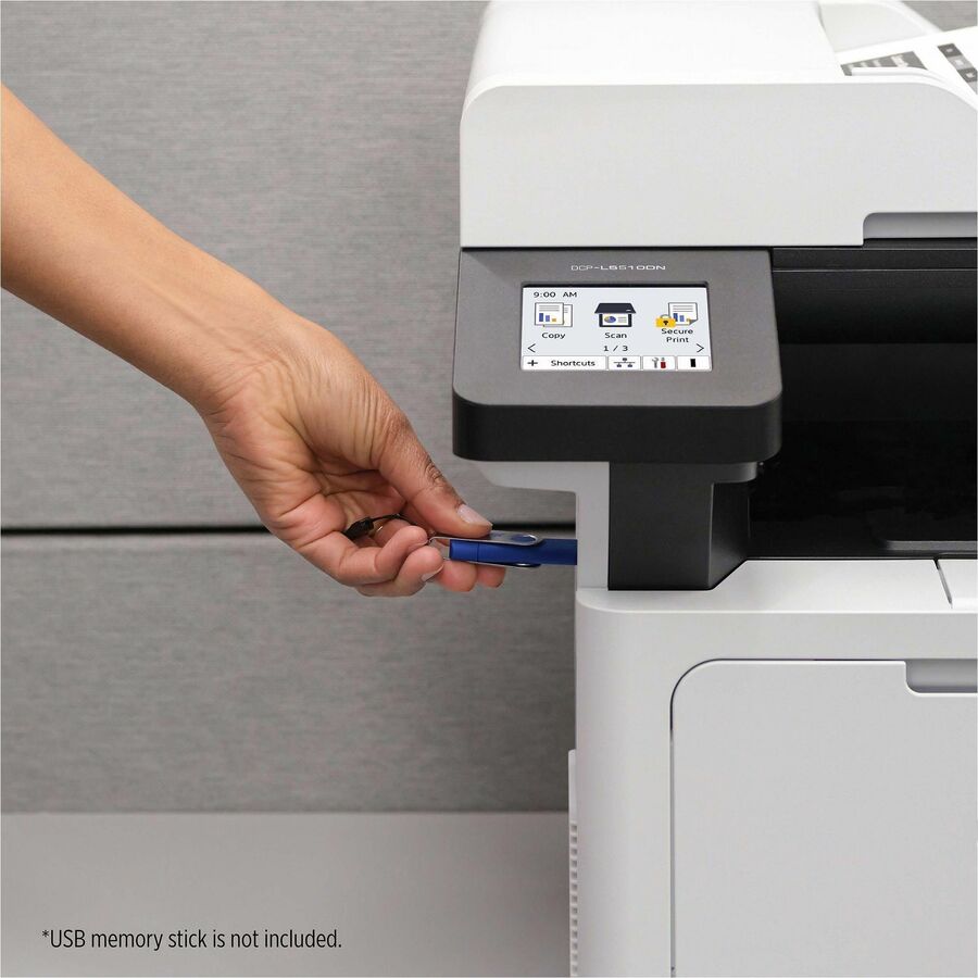 Brother DCP-L5510DN Wired Laser Multifunction Printer - Monochrome