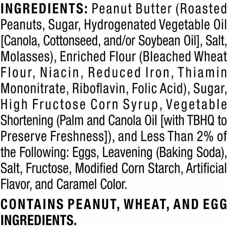Green Rabbit Grandma's Peanut Butter Cookies - Peanut Butter, Nutty - 1 / Carton