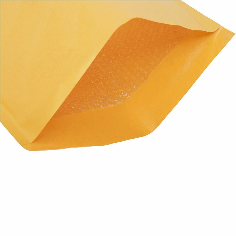 Lindenmeyr Explorer Kraft Self-Seal Bubble Mailers - Bubble/Shipping - #6 - 12 1/2" Width x 19" Length - Self-sealing - Kraft - Kraft - 50 / Carton - Kennedy Office