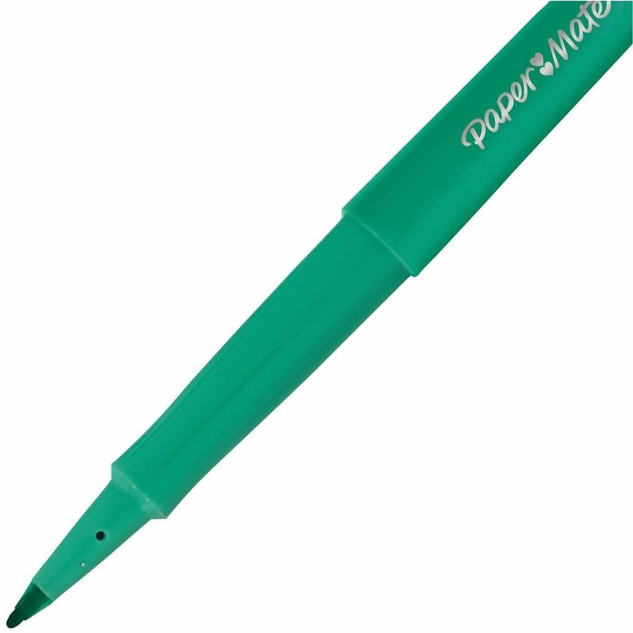 Paper Mate Flair Candy Pop Felt Tip Pens - 0.7 mm Medium Pen Point - Gummy Green Ink - Water Based - Felt Tip - Writing, Home, Office, School - 1 Each