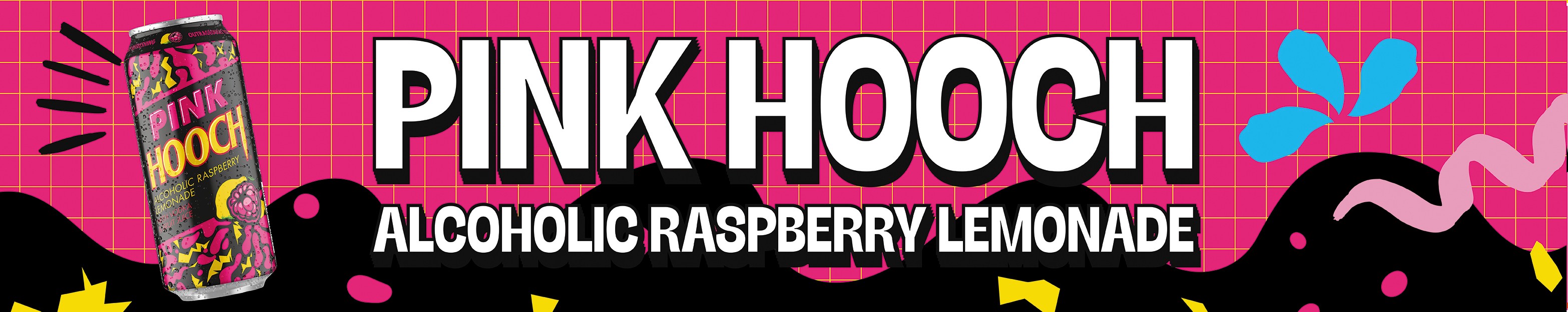 Pink Hooch Alcoholic Raspberry Lemonade