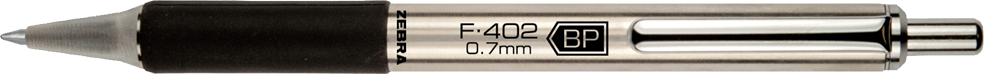 F-402® Retractable Ballpoint 0.7mm Black Dozen