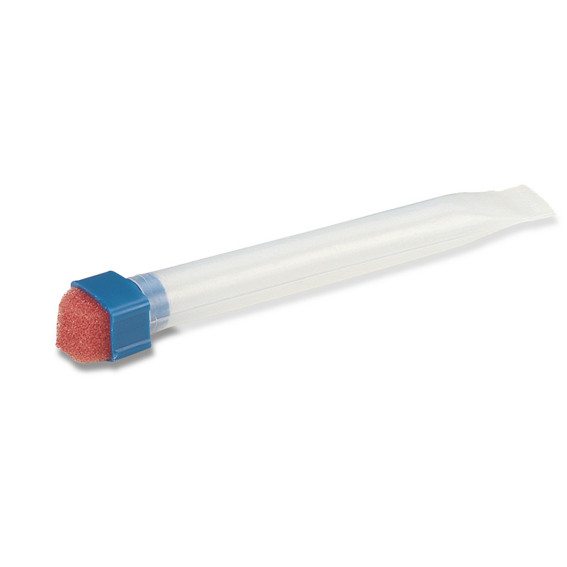 Durable transparent plastic tube is resistant to leaks or cracks and shows water supply.