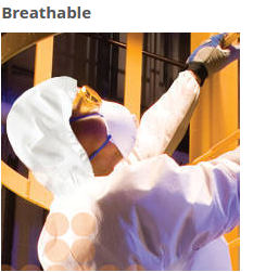 Kleenguard A20 coveralls are lightweight and breathable, so your workers won't mind wearing them.
