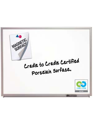 Quartet Classic Premium Porcelain Boards, Aluminum Frame, Multiple Sizes
