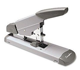  Swingline Heavy Duty Stapler, Desktop, metal, 160 Sheets, Platinum 