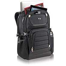 <b>  Organization and Productivity  </b></br>  

 Equipped with a designated compartment for a laptop and tablet, quick access pocket, file pocket, side mesh pockets and organizer section. 
