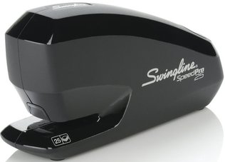 Swingline Speed Pro 25 Electric Stapler, 25 Sheets, Black