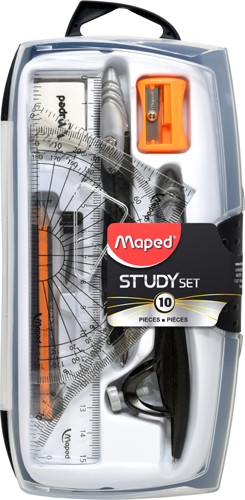 Study Geometry 10 Piece Set