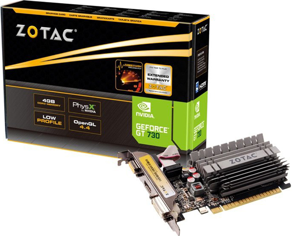 GeForce® GT 730 4GB Zone Edition