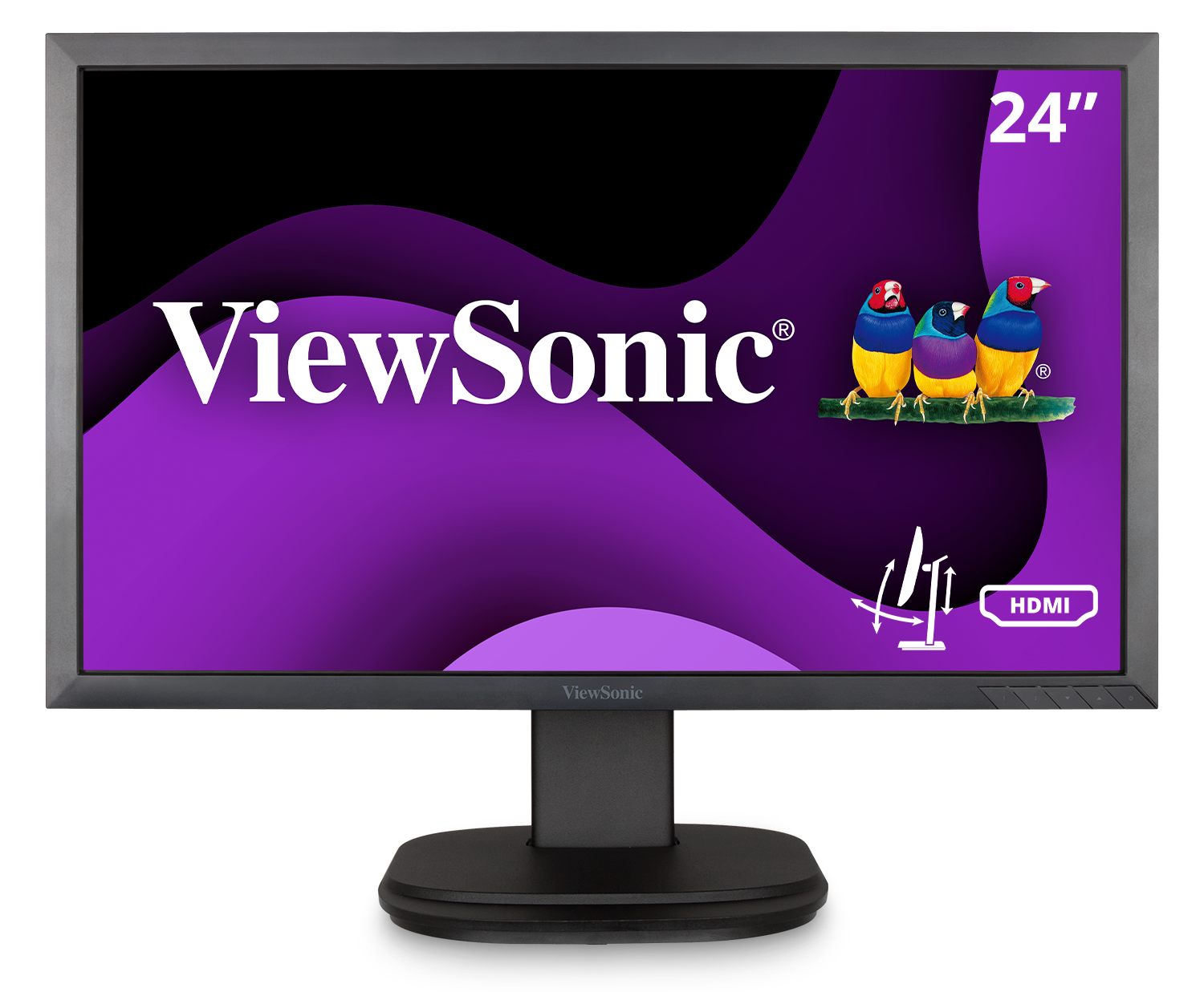 ViewSonic VG2439SMH 24 Inch 1080p Ergonomic Monitor with HDMI