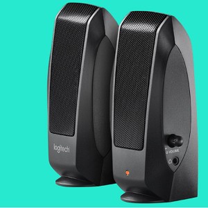 Logitech s120 pc fashion speakers