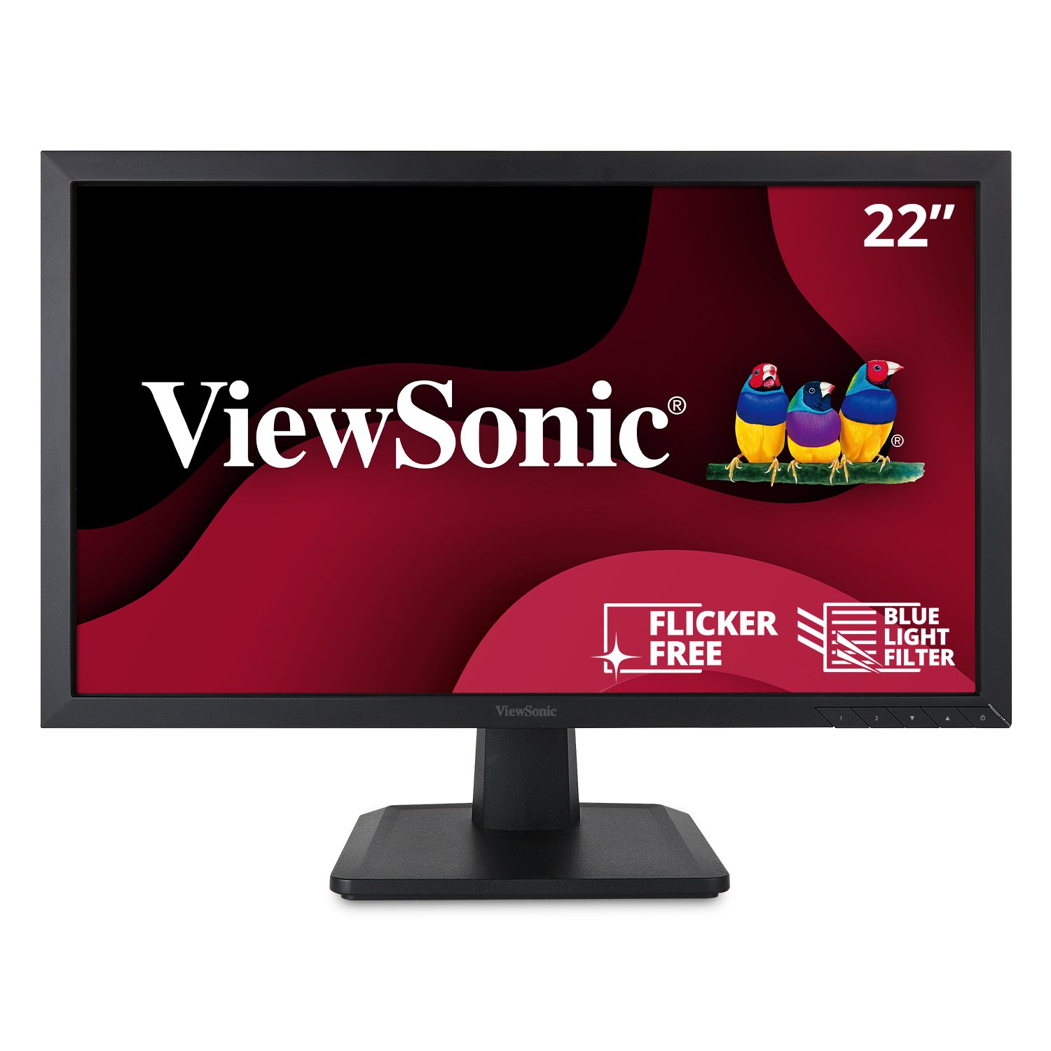 ViewSonic VA2252SM 22 Inch 1080p LED Monitor DisplayPort DVI and