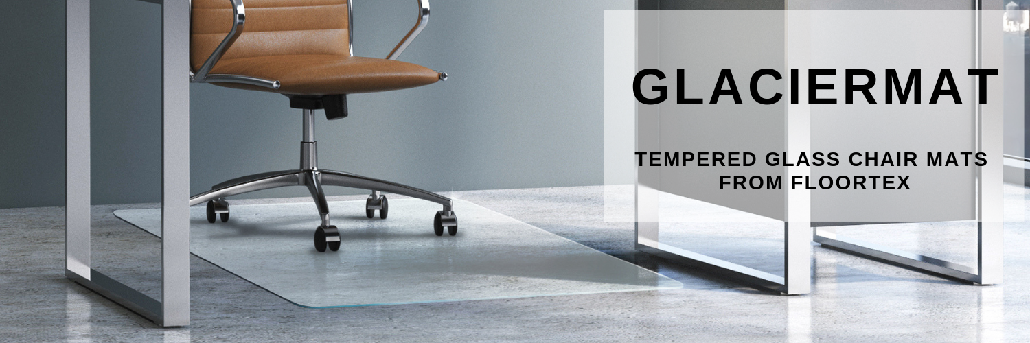 Cleartex glaciermat glass chair mat sale