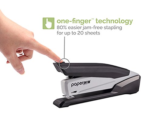 80% Easier Stapling with One-Finger Technology